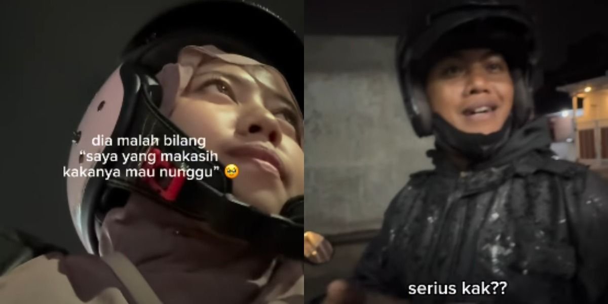 Mengintip cerita warga yang viral karena melihat perjuangan seorang pengemudi ojek online (ojol) di tengah momen Lebaran 2026.