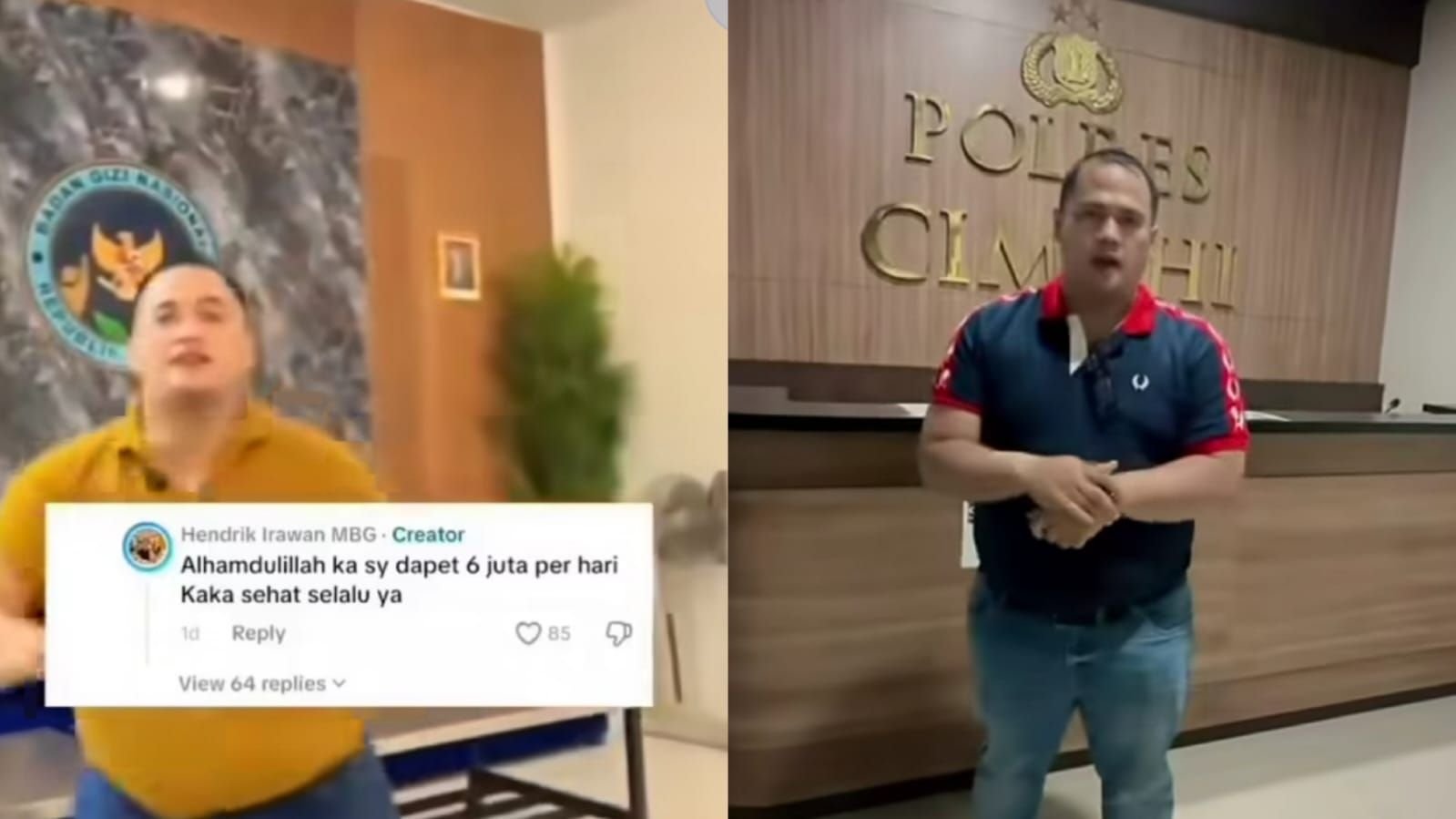 Viral video mitra SPPG usai pengakuan mendapat insentif Rp6 juta per hari.