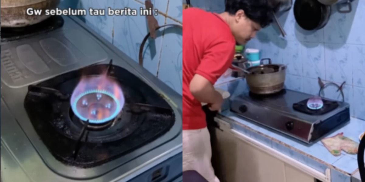 Mengintip konten penghematan gas LPG yang viral di medsos usai imbauan Menteri ESDM, Bahlil Lahadalia di tengah krisis energi.