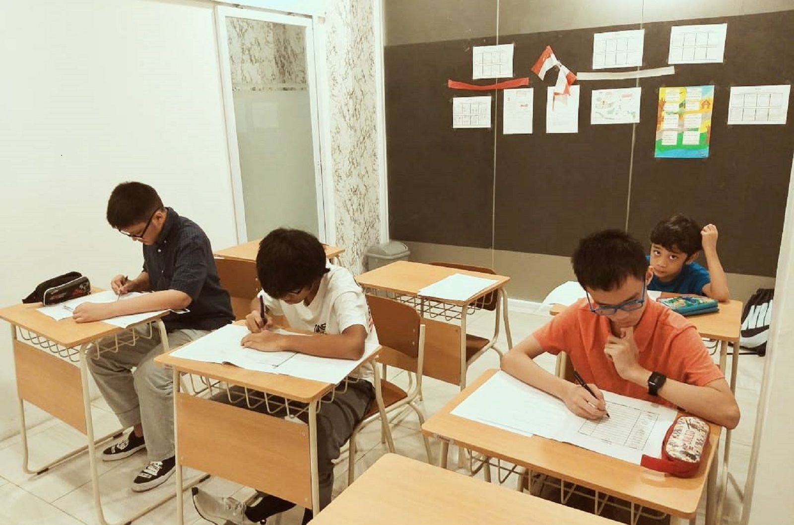 Proses belajar mengajar Homescholling Inetrnasional Jakarta Academics