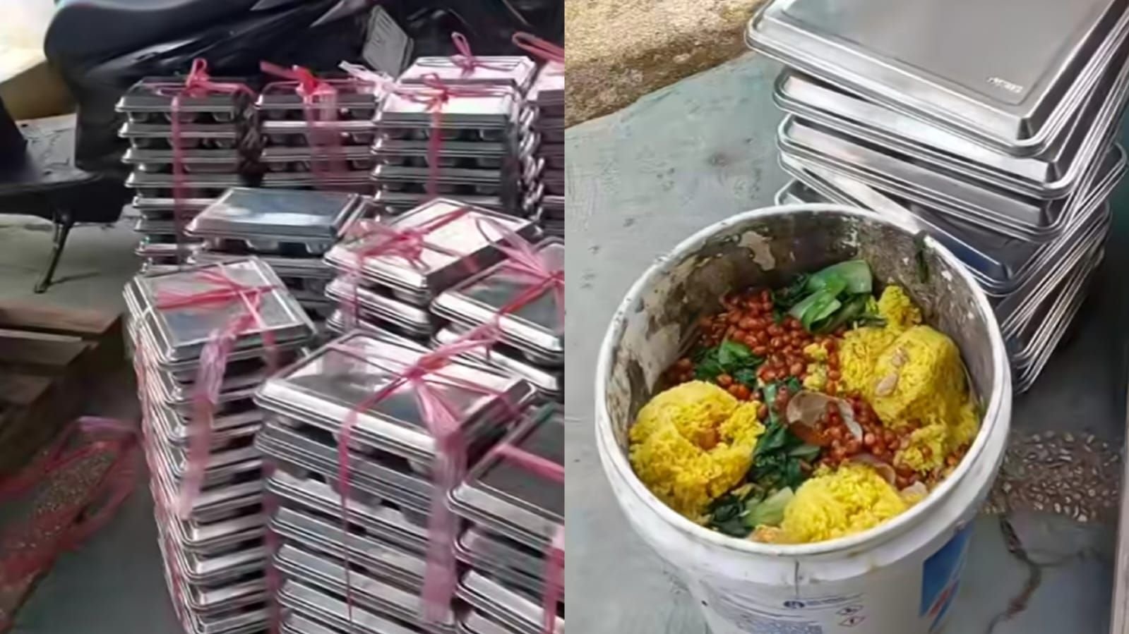 Viral guru di salah satu sekolah mengumpulkan sida makanan MBG siswa untuk pakan ternak.