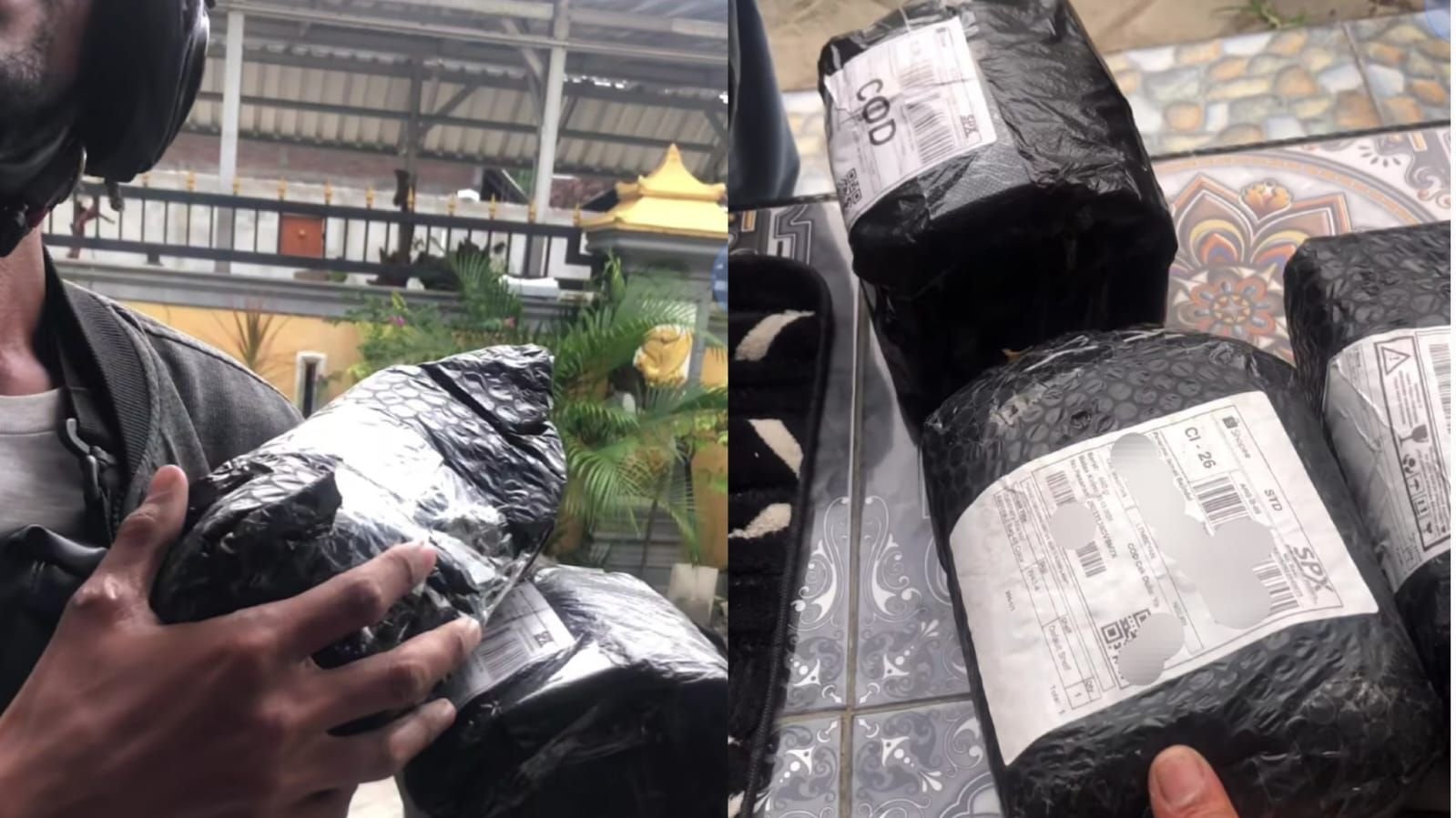 Viral unggahan video tentang paket yang datang saat anaknya sudah meninggal dunia.