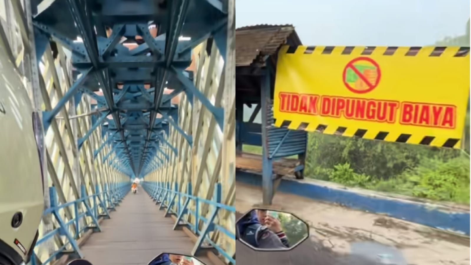 Beragam tanggapan isu dugaan adanya pungutan liar alias pungli di Jembatan Cirahong.