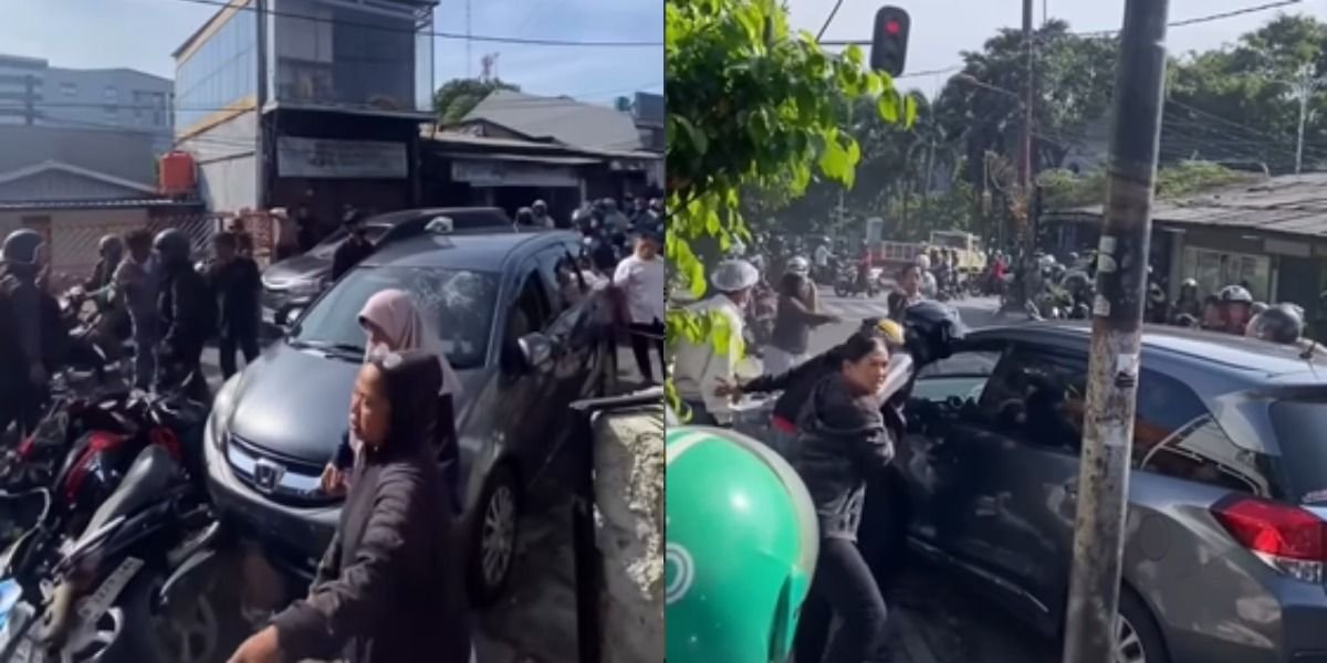 Menyoroti insiden mobil menabrak 4 motor di area jalan perempatan Jogjo, Jakarta Barat, pada Rabu, 8 April 2026.