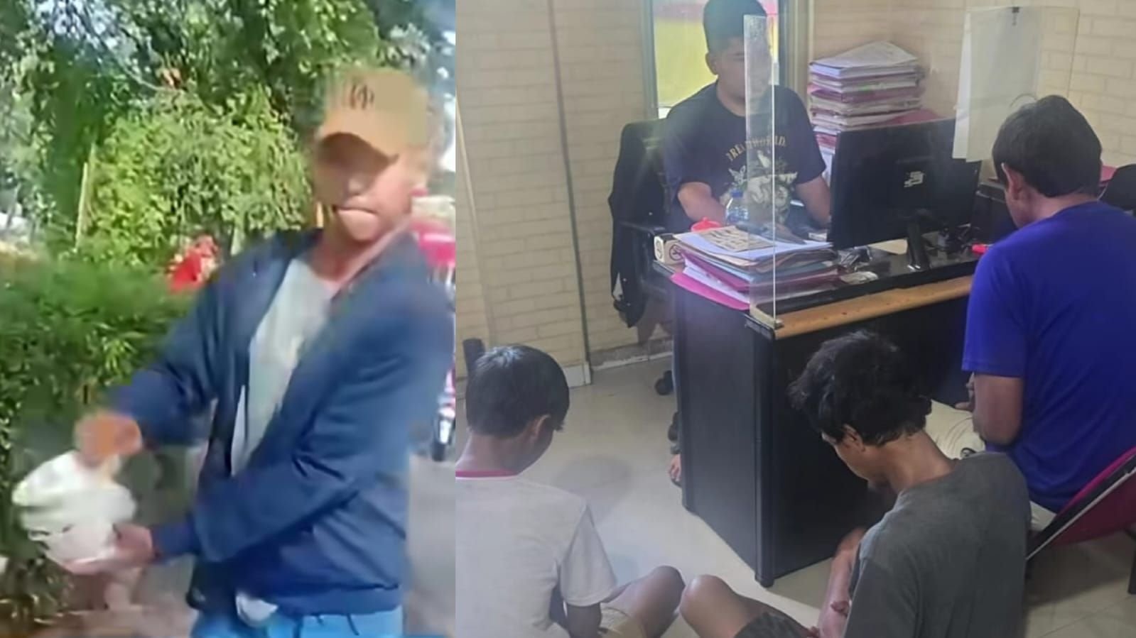 Viral preman peras pedagang bakso di Tanah Abang, Jakarta Pusat.
