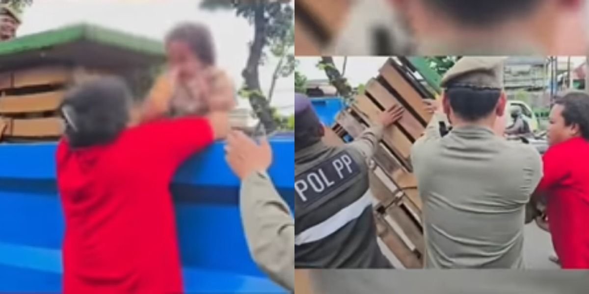 Menyoroti insiden pedagang kaki lima (PKL) yang protes keras aparat oknum Satpol PP di Ciracas, Jakarta Timur.