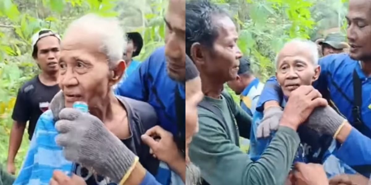 Menyoroti viralnya momen haru penemuan korban hilang, Mbah Imam di kawasan Argasoka, Banjarnegara.