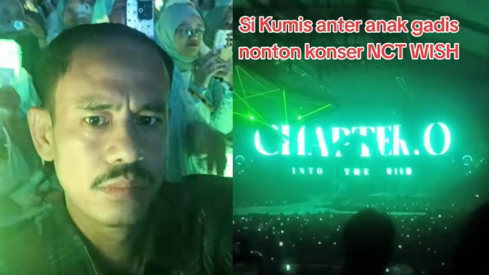 Cerita seorang ayah yang mengantar anak gadisnya nonton konser KPop