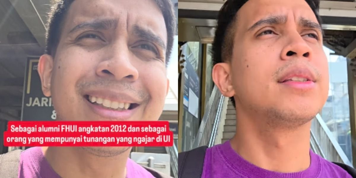 Menyoroti penuturan artis, Andovi da Lopez usai viral dugaan kasus pelecehan yang jerat 16 mahasiswa FH UI.