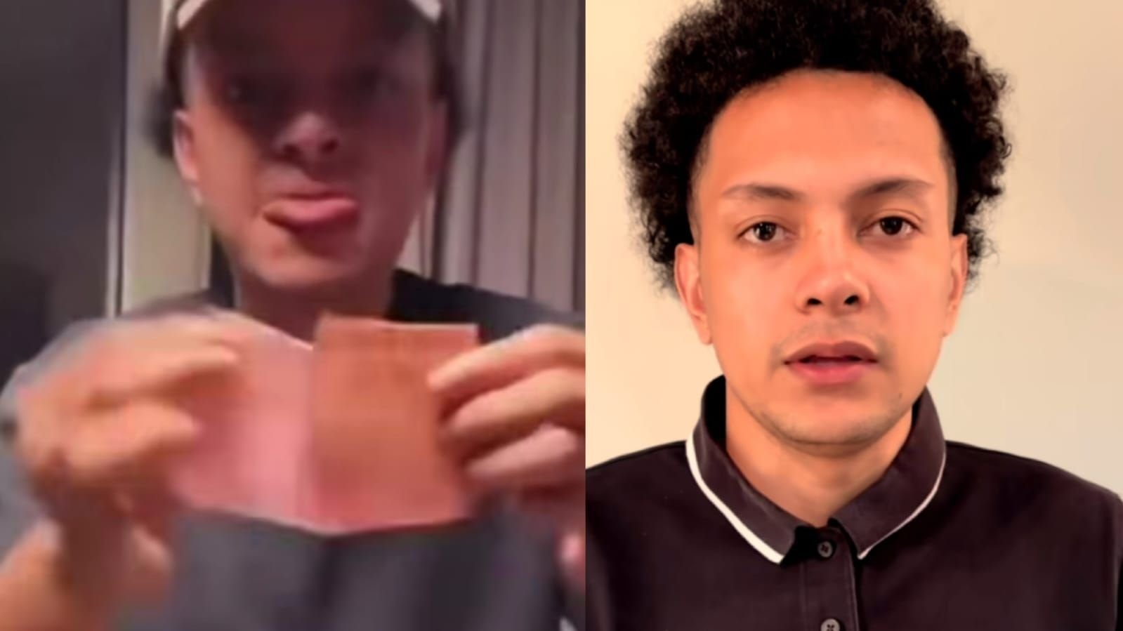 Viral WNA Timor Leste menyobek uang Rp100 ribu saat siaran live di TikTok.