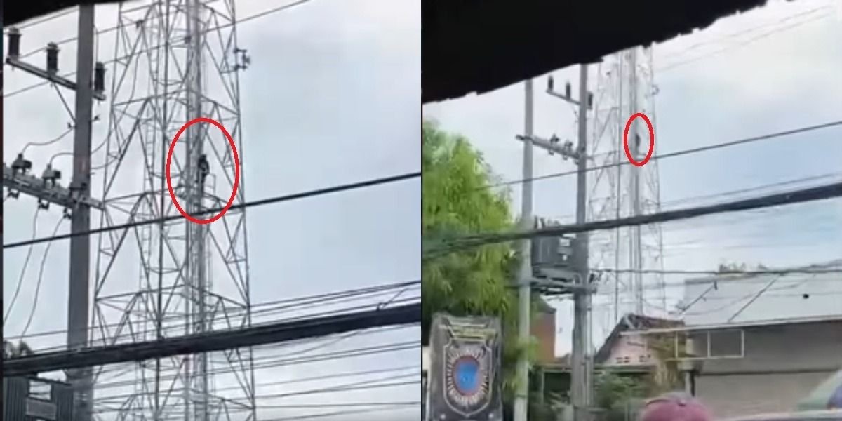 Menyoroti insiden viral terkait aksi nekat pemuda di Sidoarjo, Jawa Timur yang diduga panjat tower seluler akibat frustasi hubungan asmaranya kandas.