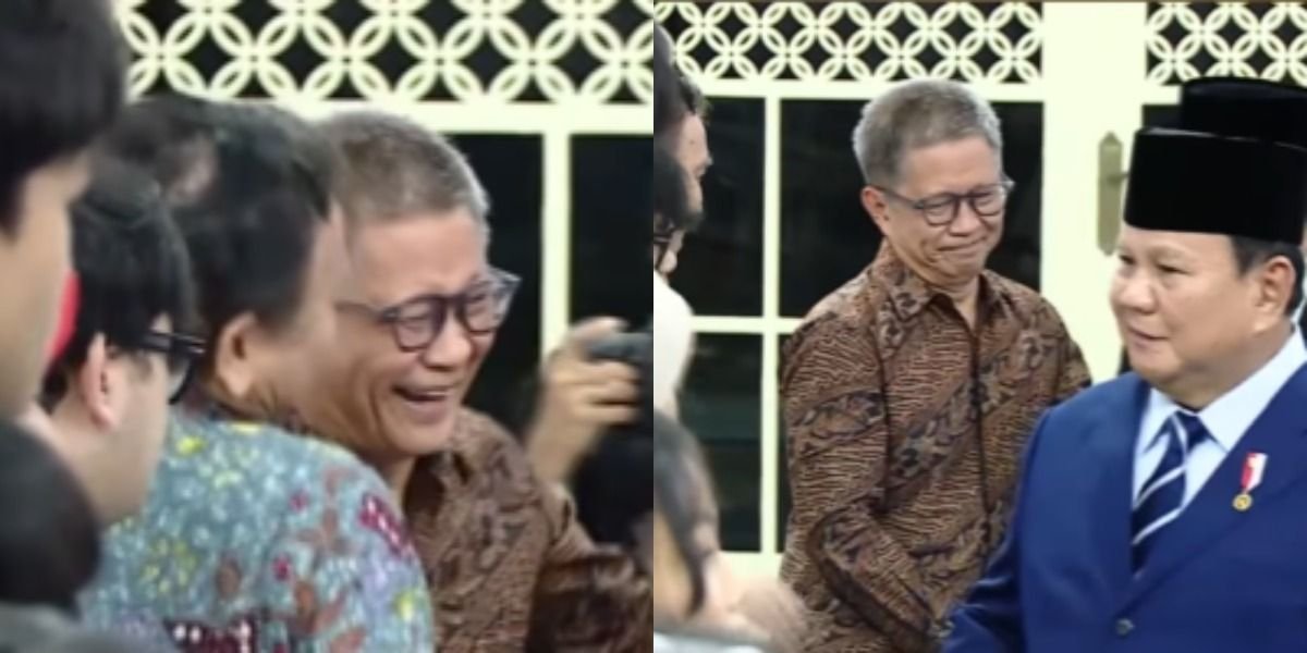 Tokoh publik, Rocky Gerung hingga Syahganda Nainggolan hadiri agenda pelantikan pejabat baru Kabinet Merah Putih di Istana Negara, Jakarta, pada Senin, 27 April 2026.