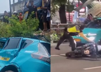 Sangat Meresahkan! Taksi Green SM Diduga Tabrak Pemotor di Jalan Kasablanka usai Sempat Disorot Gegara Tabrakan Kereta