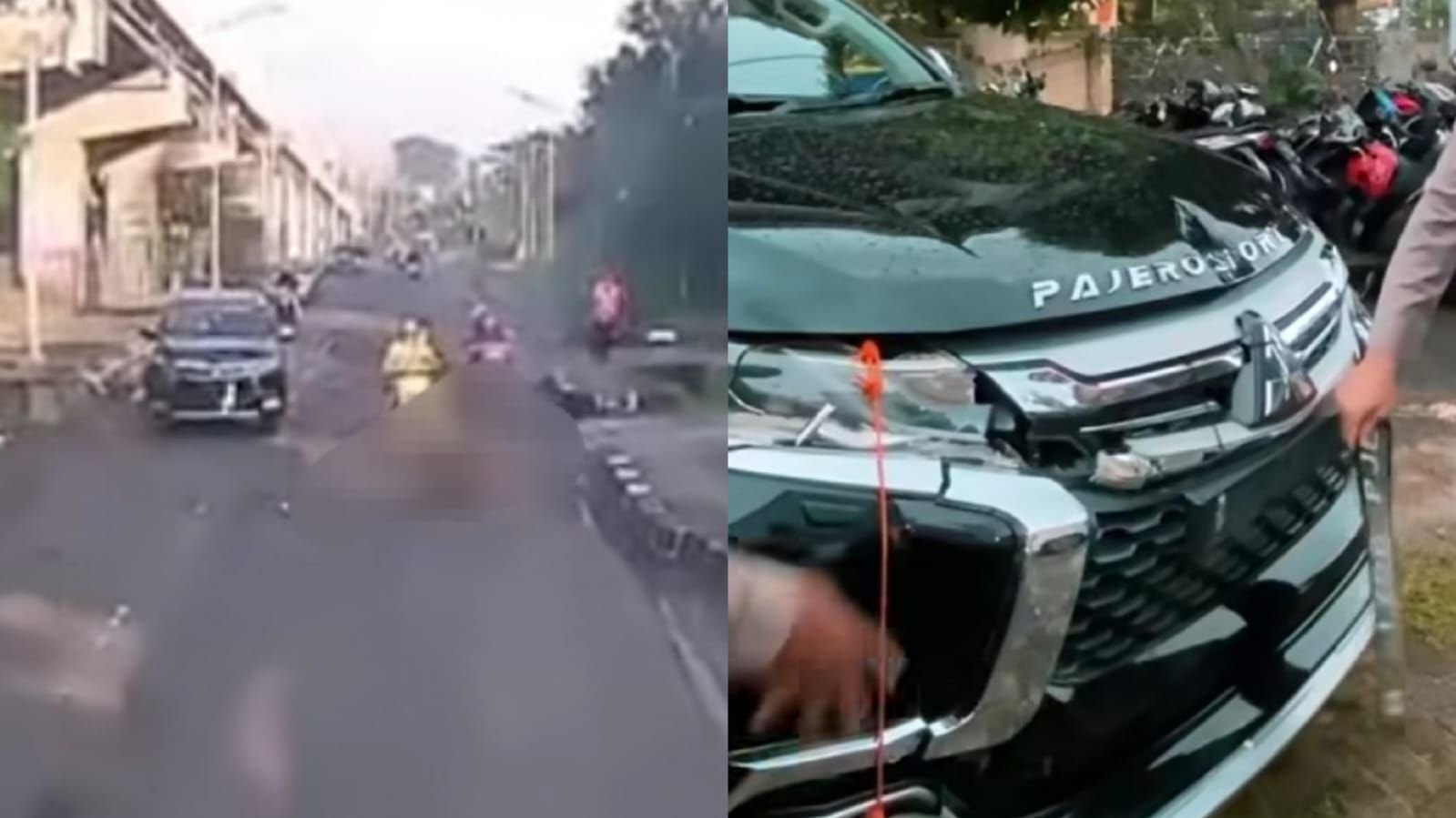 Tabrak lari pedagang buah di Jakarta Timur yang viral di media sosial.