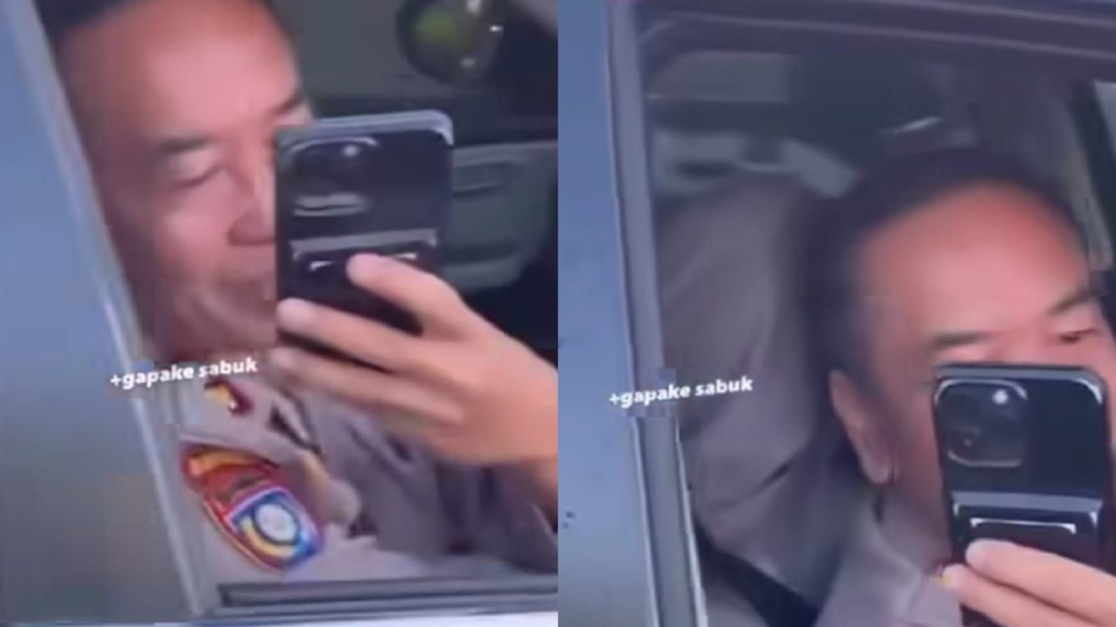 Polda Kalsel tanggapi video viral oknum anggota polisi berpangkat AKBP yang mengemudi sambil merokok di jalan raya.