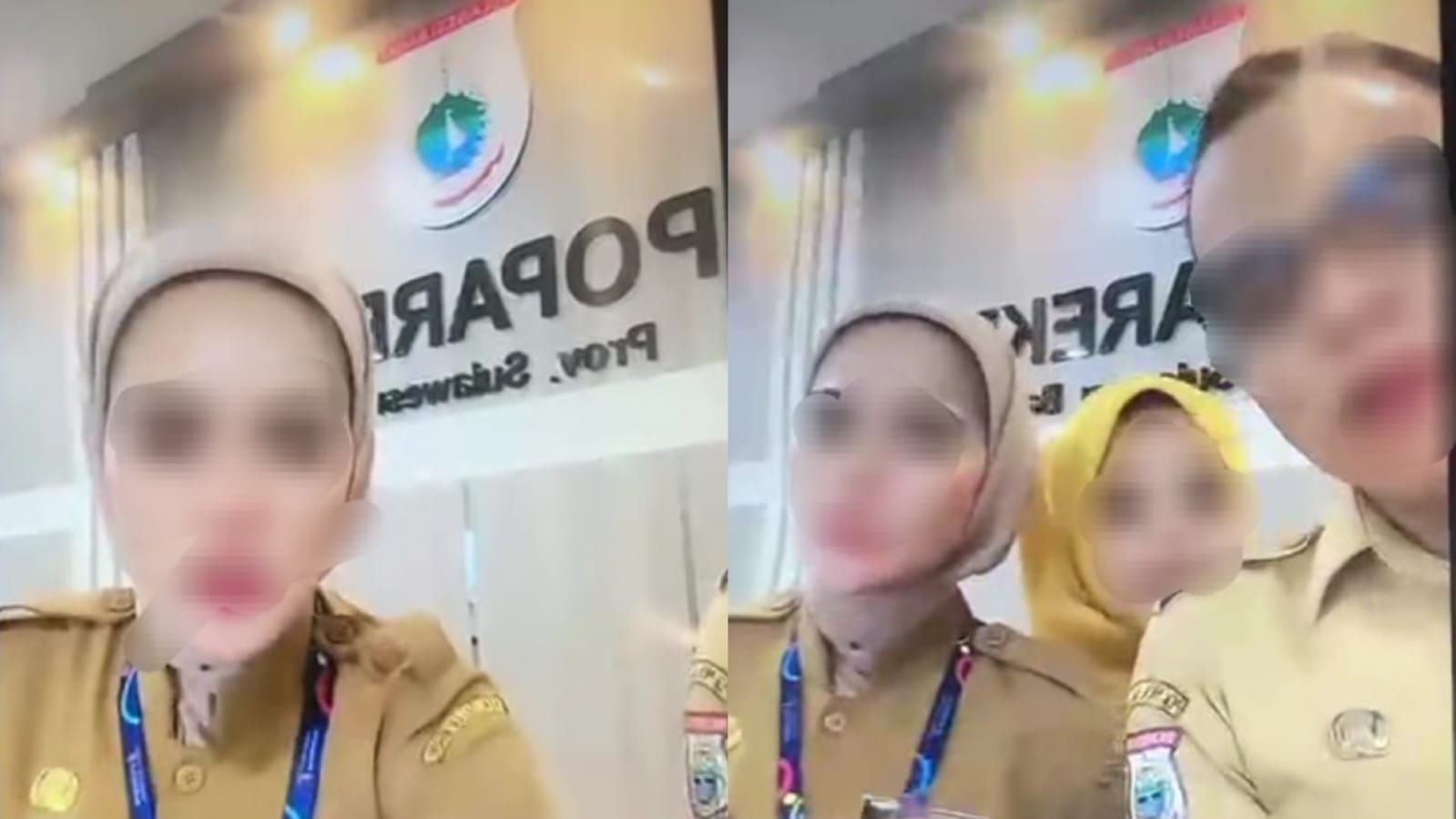Viral ASN Dispoparekraf Sulawesi Barat lakukan live TikTok saat jam kerja.