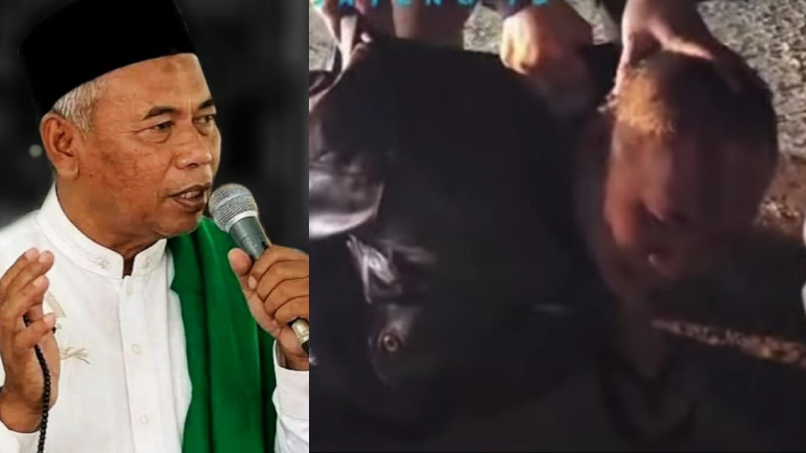 Penangkapan tersangka kiai cabul Ponpes Ndholo Kusumo Pati yang kabur ke Wonogiri pada Kamis, 7 Mei 2026.