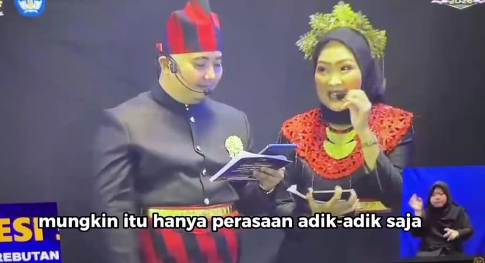 Respons MC LCC 4 Pilar MPR RI Kalbar yang tuai sorotan warganet.