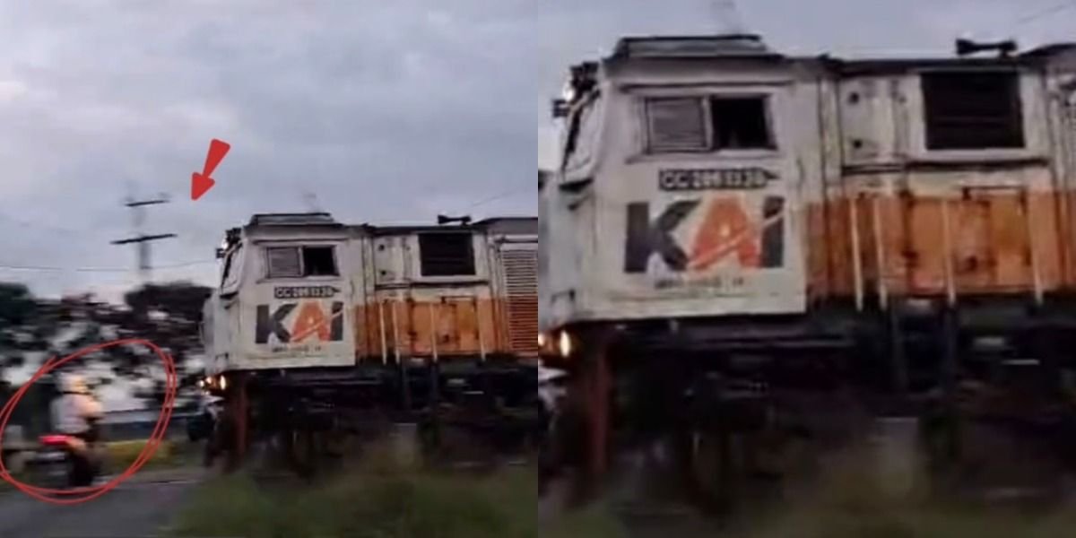 Menyoroti insiden viral terkait kecelakaan pemotor yang tertemper KA Sangkuriang di Perlintasan Jember, Jawa Timur.