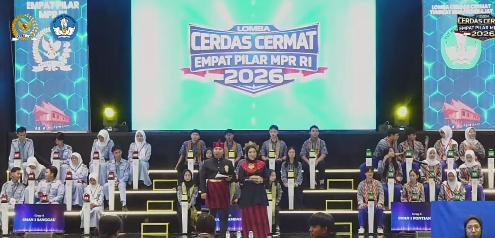 LCC 4 Pilar MPR RI tingkat Provinsi Kalimantan Barat yang sempat jadi sorotan publik.