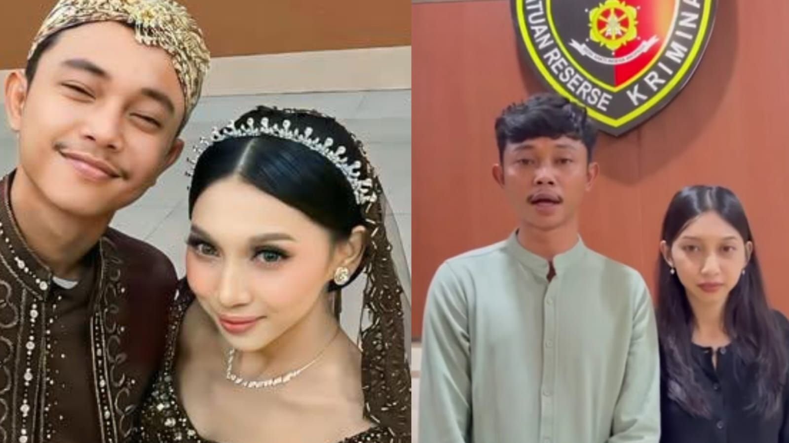 Pengantin di Bekasi yang jadi korban WO Marwah lapor Polisi.