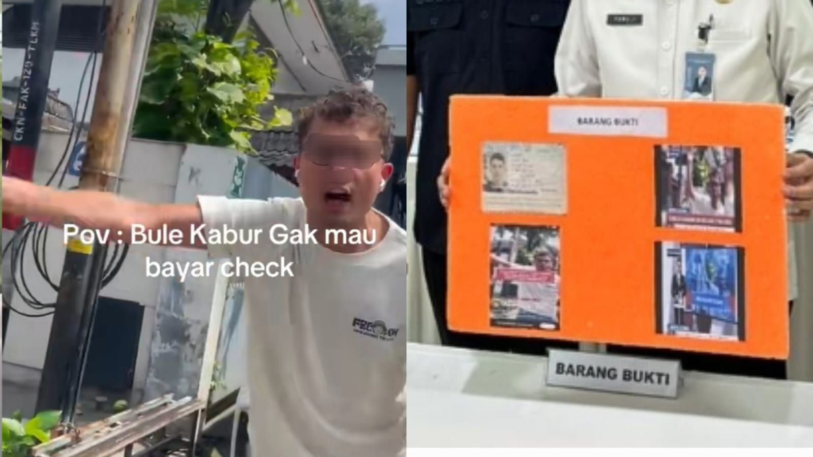 Terungkap bule viral di Jakpus adalah WN Inggris dan akan dideportasi Imigrasi.