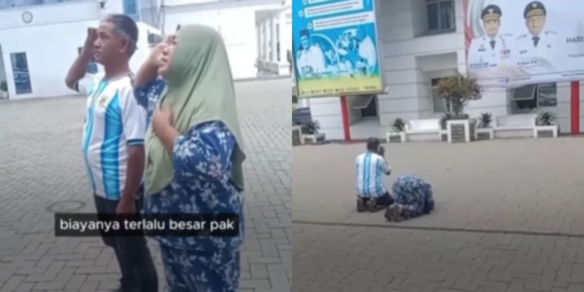 Menyoroti aksi orang tua bersujud di kantor Gubernur Sumut, Bobby Nasution untuk meminta bantuan ihwal pengobatan anaknya di RS.