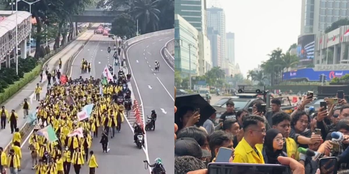Menyoroti aksi demonstrasi BEM UI yang sempat diagendakan di Bundaran HI kini dialihkan polisi ke Gedung DPR, Jakarta Pusat.