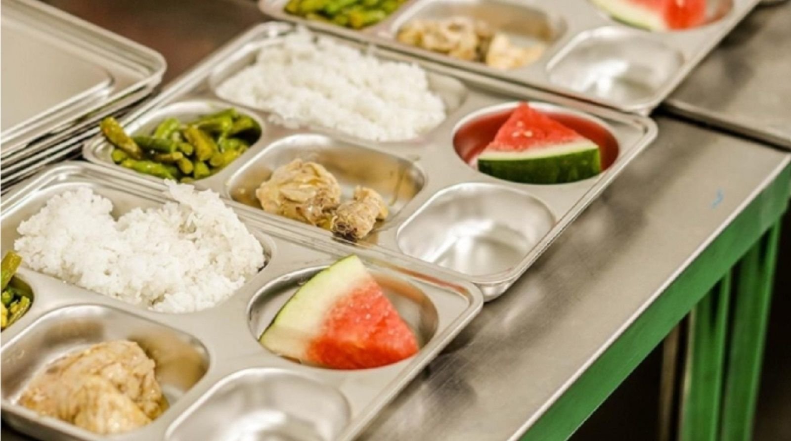 Foto ilustrasi menu MBG yang dibagikan kepada penerima manfaat.