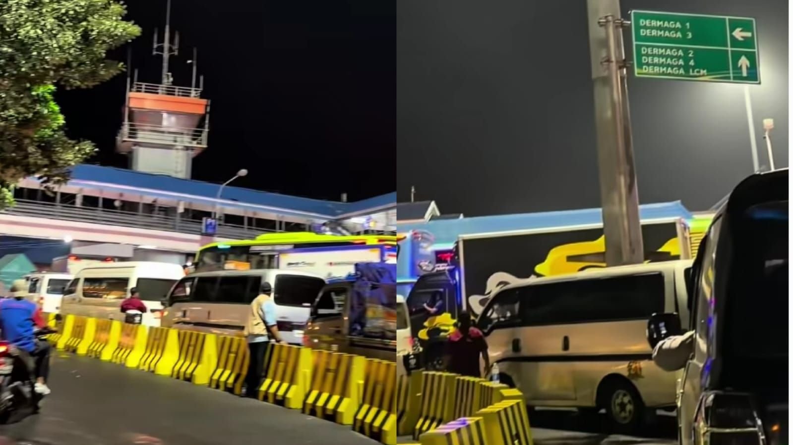 Viral masyarakat mengeluh kemacetan panjang di Pelabuhan Ketapang.