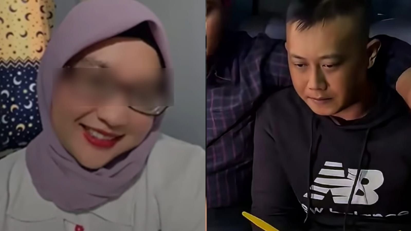 Menyoroti kondisi terbaru YTR (kiri), korban penyekapan dan penganiayaan berat tersangka Taufik Hidayat (kanan).
