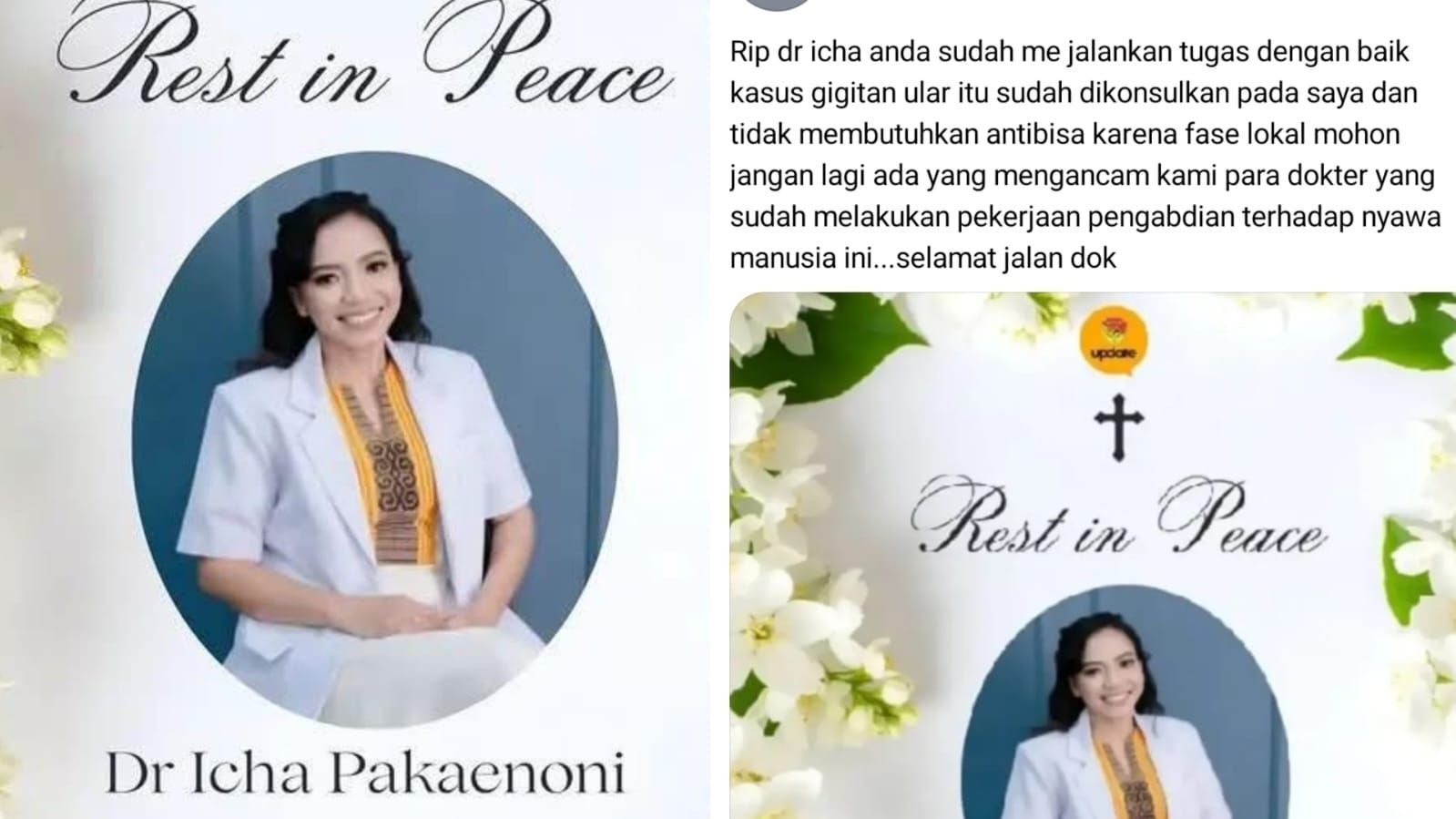 Dokter Konsulen sebut dokter Icha sudah sesuai SOP saat merawat pasien gigitan ular.