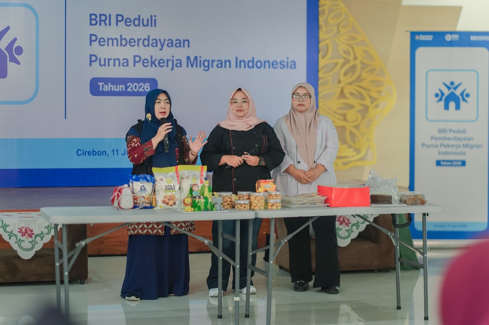 Program Pemberdayaan Purna PMI menyasar 60 (enam puluh) purna PMI dari Kabupaten Cirebon, Provinsi Jawa Barat.
