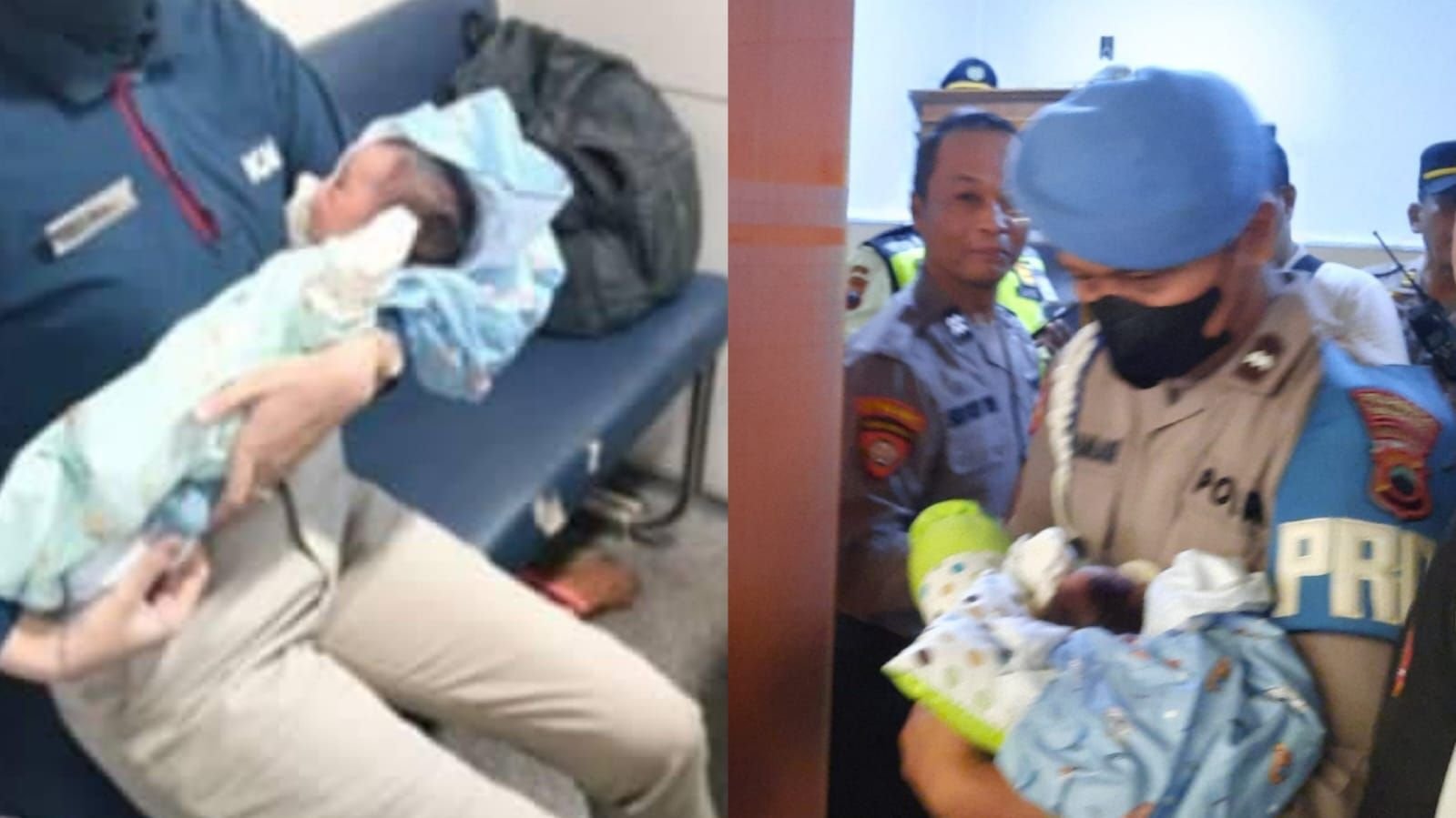 Geger penemuan bayi di KA Sancaka Yogyakarta-Surabaya Gubeng.