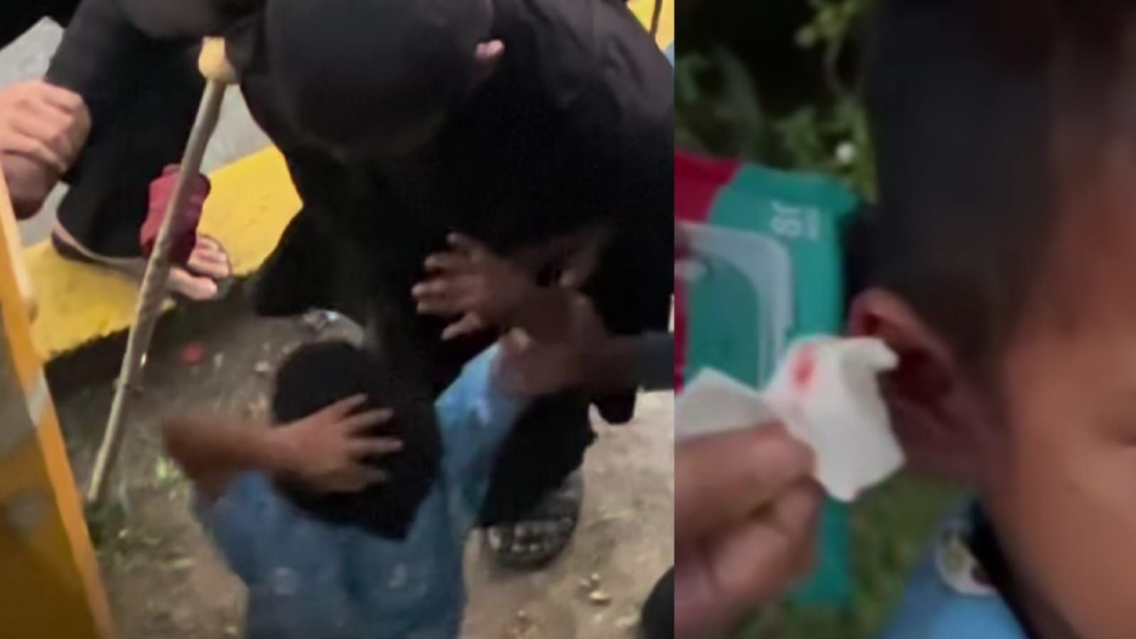 Viral ayah diduga menganiaya anak di JPO Margocity.