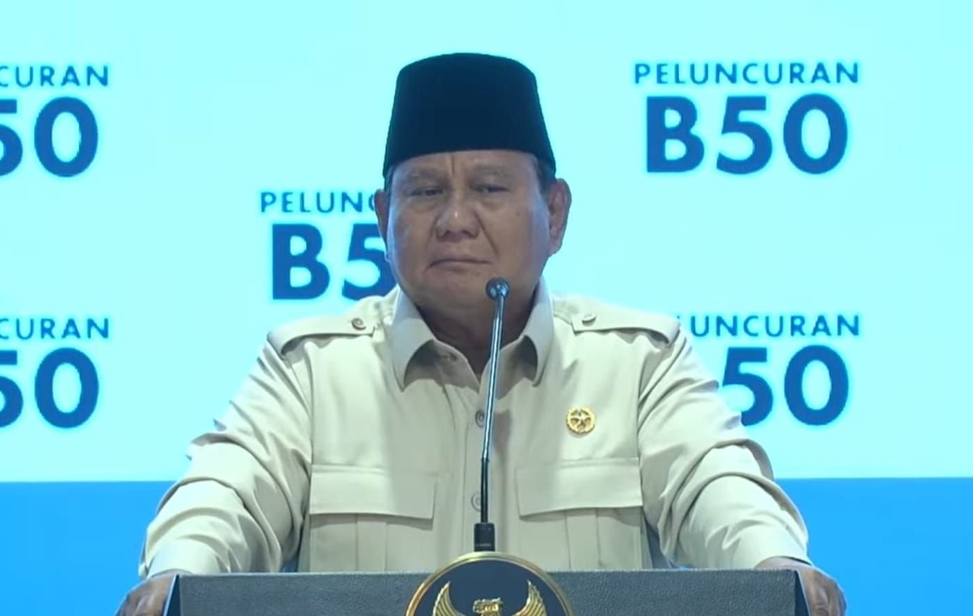 Presiden Prabowo mengaku resah Timnas sepak bola Indonesia belum lolos Piala Dunia.