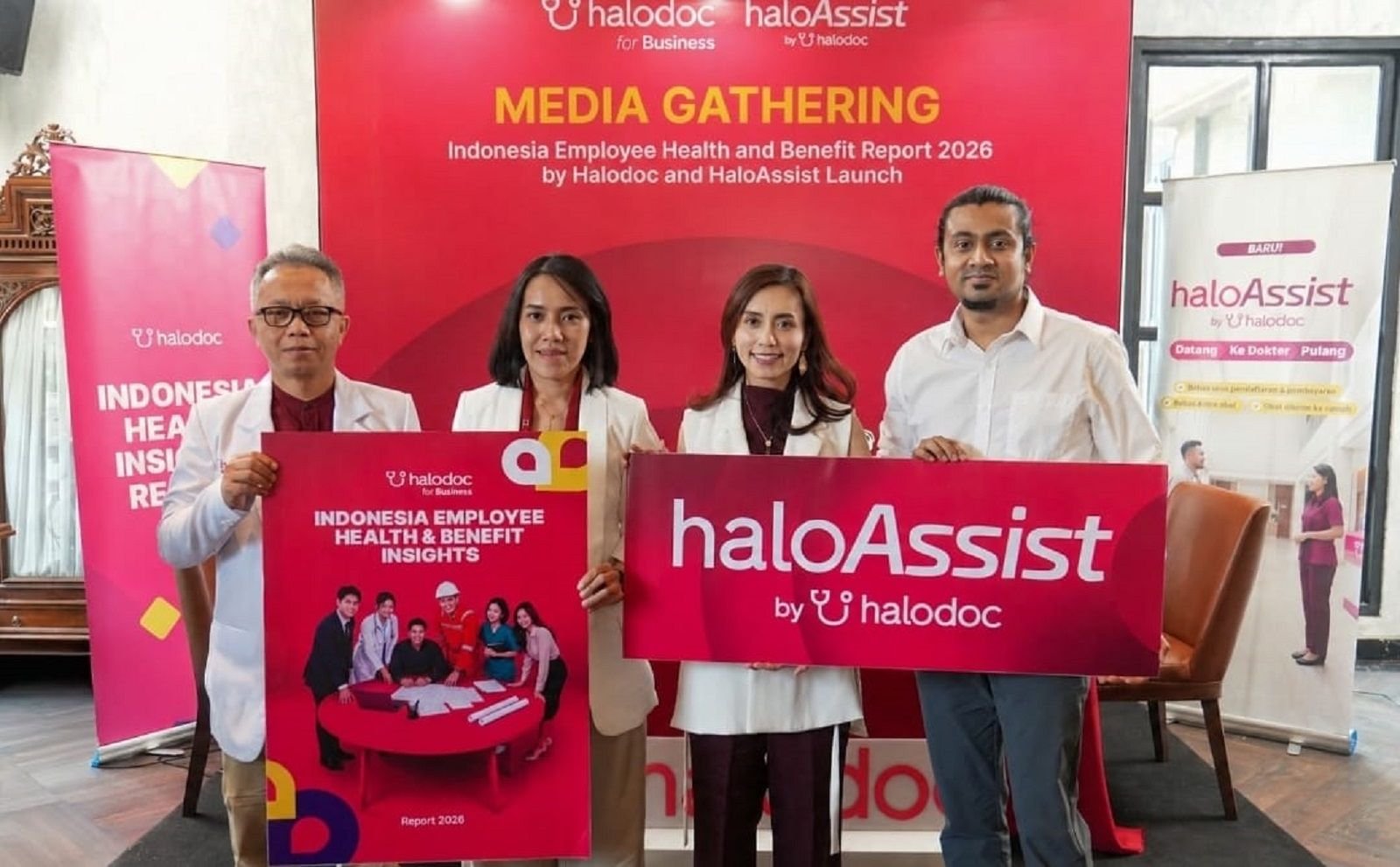 HaloAssist dari Halodoc yang memungkinkan para tenaga kerja Indonesia mendapatkan kemudahan akses kesehatan.