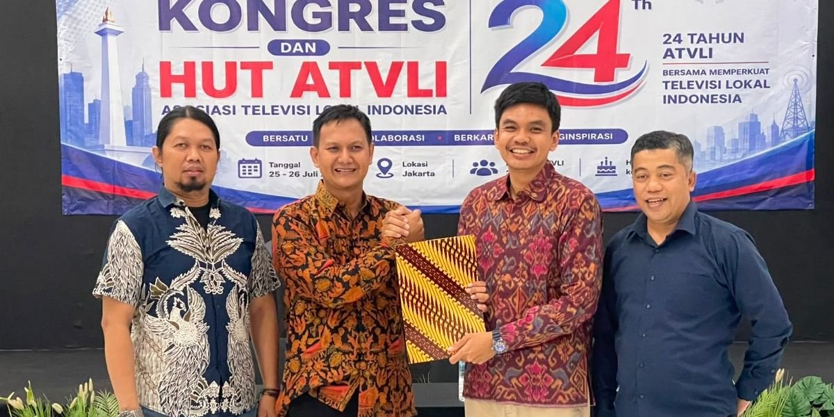 Direktur Bandung TV sekaligus mitra Promedia Group, Alit Suwirya terpilih secara aklamasi sebagai Ketum ATVLI periode 2026-2030.