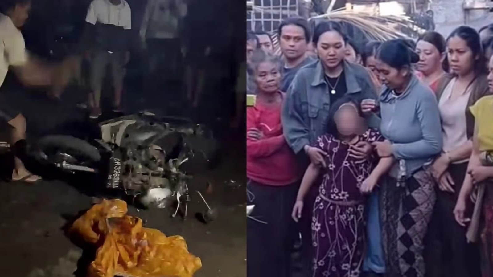 Viral seorang anak menangis histeris saat melihat jenazah ayahnya yang tewas dikeroyok massa di Bali.