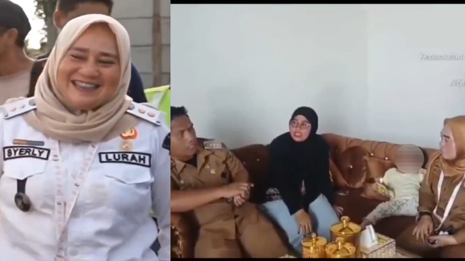 Lurah Paya Pasir, Syerly, kunjungi kediaman warga usai respon soal keluhan penerangan jalan viral.