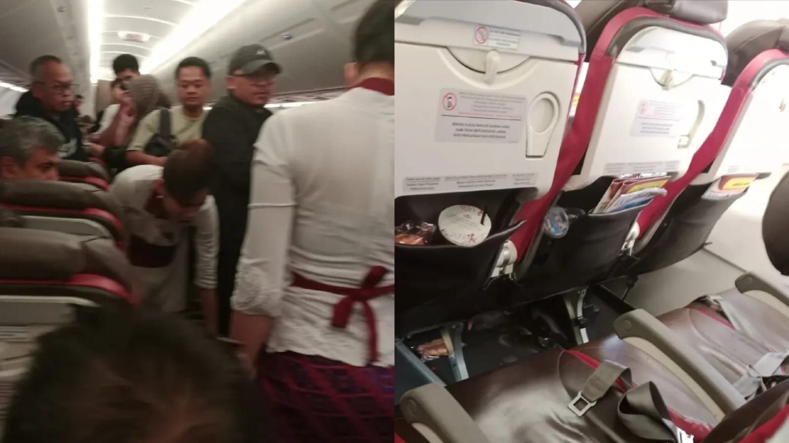 Viral power bank berasap di dalam pesawat Batik Air.