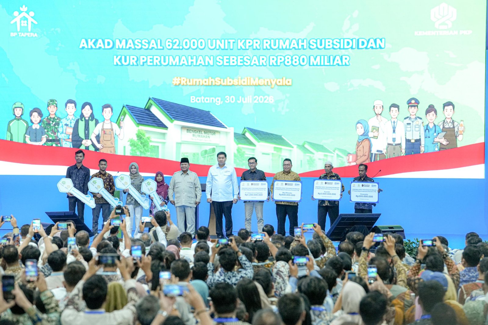 BRI memperkuat dukungannya terhadap Program 3 Juta Rumah
