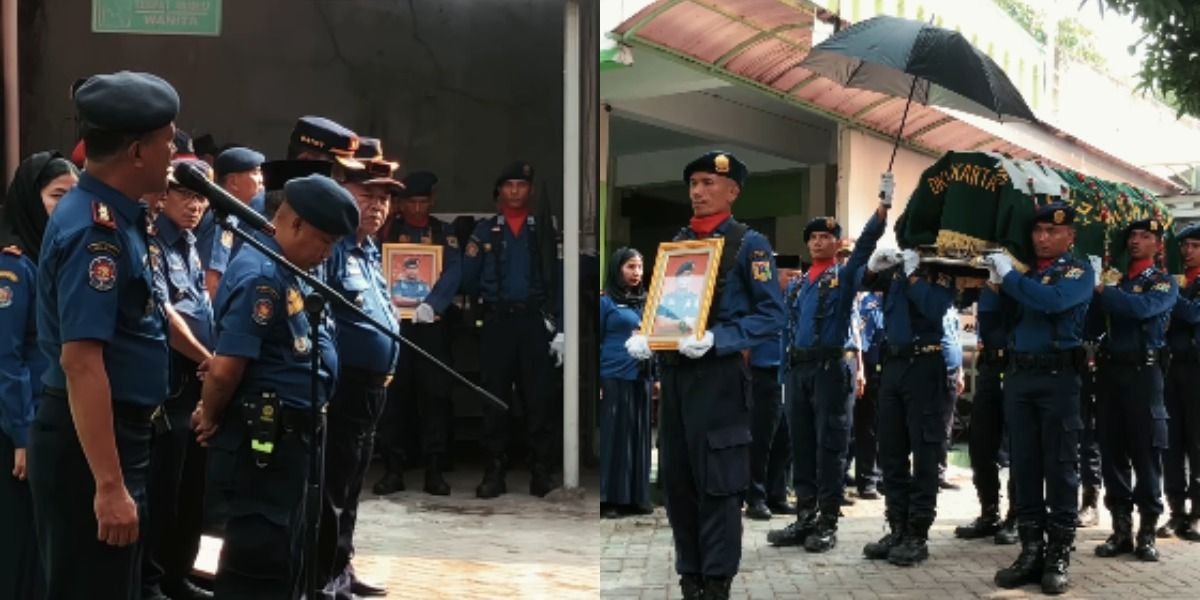 Kisah pilu seorang petugas pemadam kebakaran (damkar) yang gugur saat bertugas padamkan kebakaran di TPS Liar wilayah Jakarta Timur.