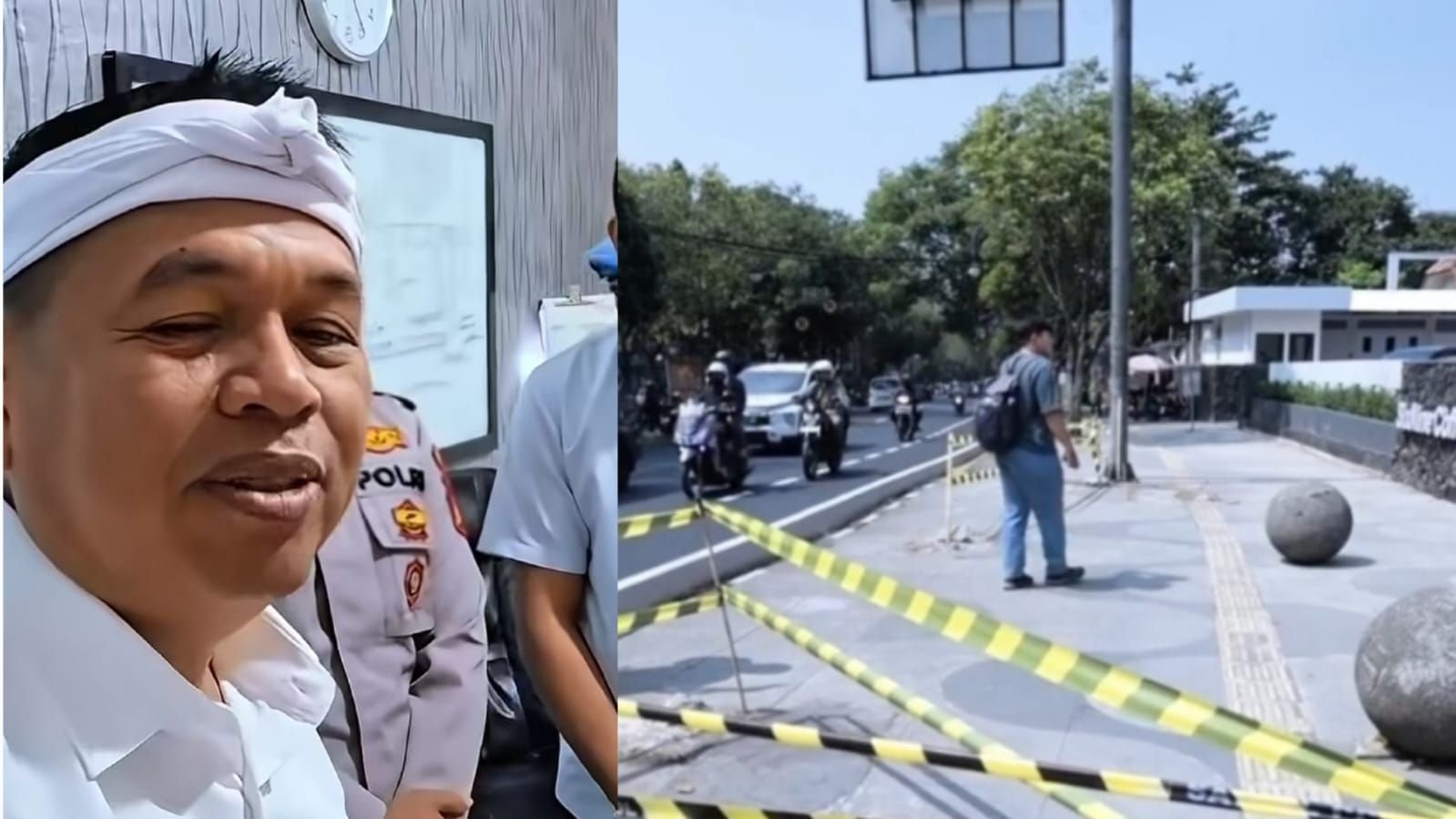 Gubernur Jawa Barat Dedi Mulyadi angkat bicara mengenai penebangan 10 pohon di kawasan Cihapit.