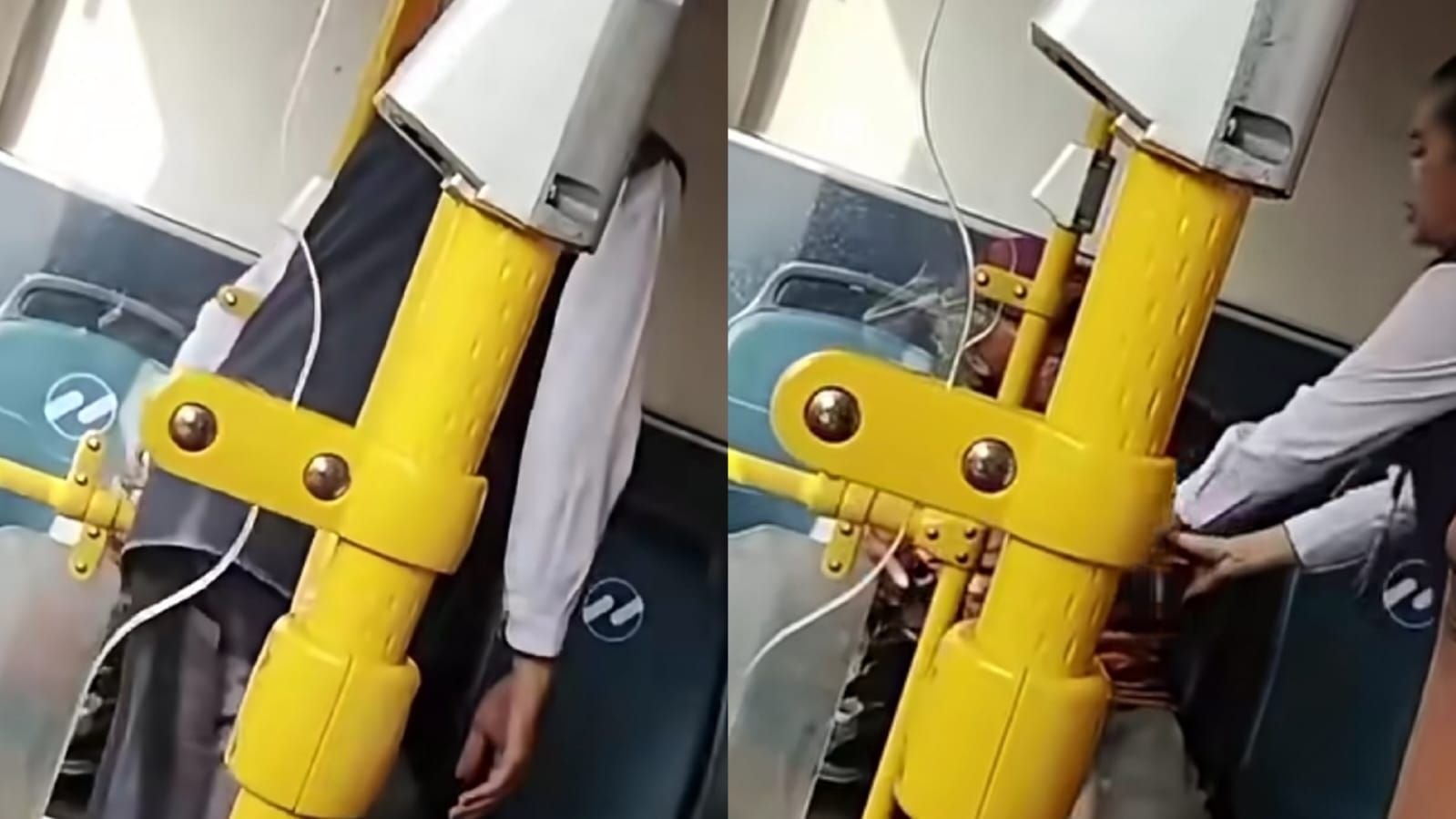 Viral seorang penumpang Transjakarta diturunkan paksa di halte.