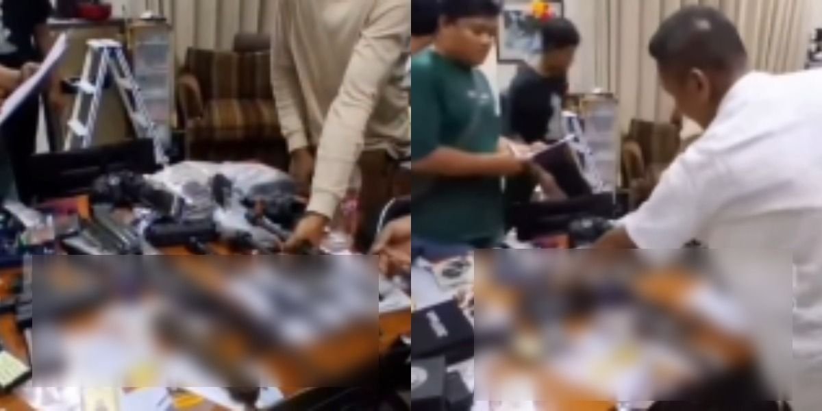 Menyoroti fakta di balik temuan ratusan senpi hingga alat amunisi pada lingkungan sekolah swasta di Pondok Pinang, Jakarta Selatan.