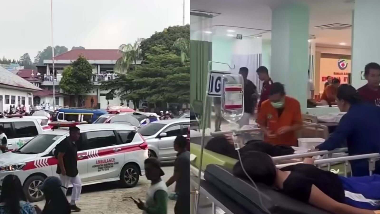Kasus ratusan siswa SMA dan SMK di Berastagi, Kabupaten Karo diduga alami keracunan setelah menyantap MBG.