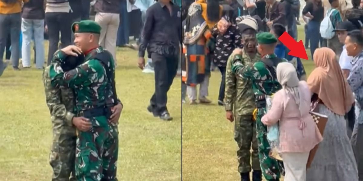 Mengintip momen viral prajurit siswa TNI yang sempat dipeluk komandan saat sendiri di tengah kelulusan, tapi ternyata ortunya datang.