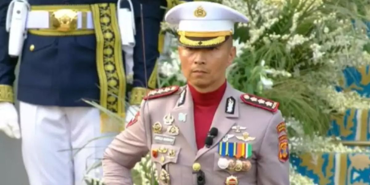 Menilik perjalanan karier Kombes Jerrold Kumontoy yang menjadi komandan Upacara Penurunan Bendera saat HUT RI ke-81 di Istana Merdeka, Jakarta.