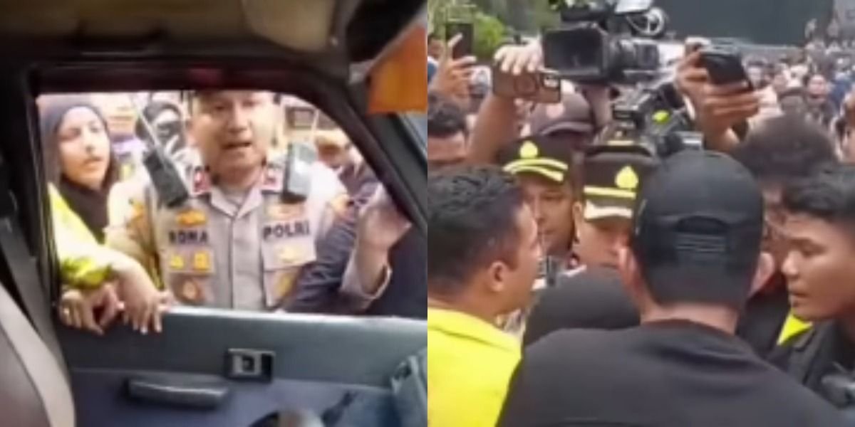Menyoroti dugaan intimidasi polisi terhadap puluhan sopir Kopaja yang hendak mengangkut massa aksi BEM UI menuju Bundaran HI.